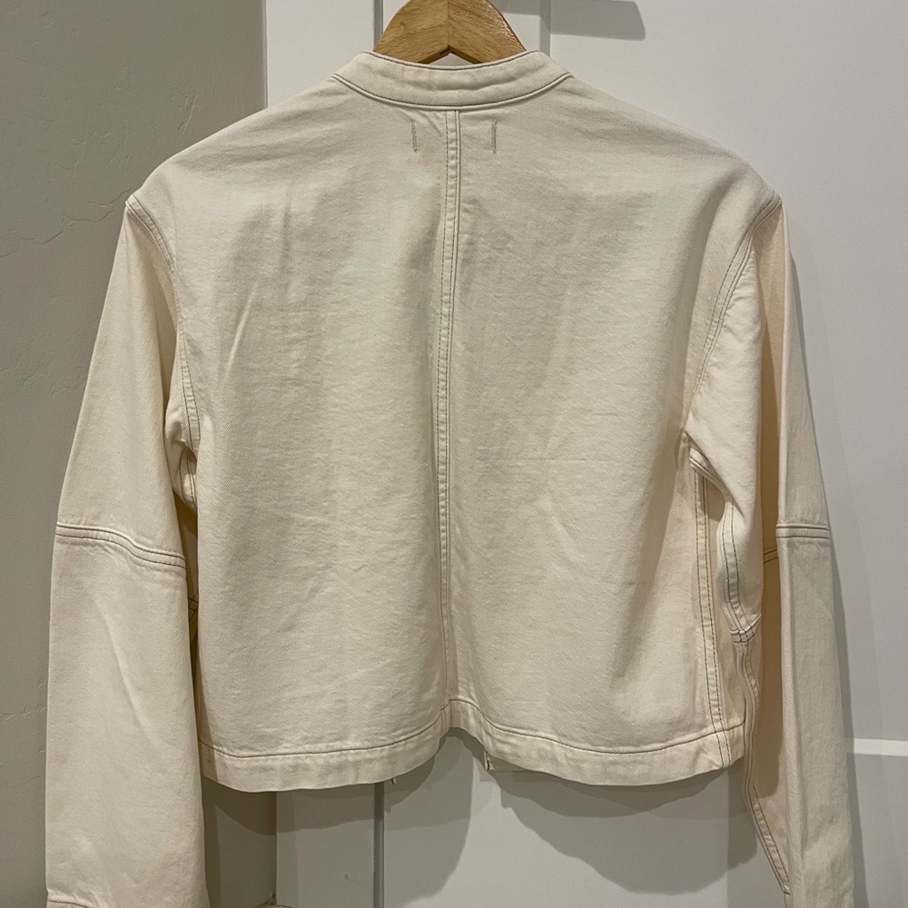 Madewell Cocoon-Sleeve Denim Lady Jacket - Picture 3 of 3